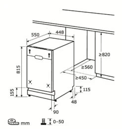 Exquisit Geschirrspüler EGSP9410-E-030D Inox | Einbaugerät, Vollintegriert | 10 Maßgedecke | Inox 12 Exquisit Geschirrspüler EGSP9410-E-030D Inox | Einbaugerät, Vollintegriert | 10 Maßgedecke | Inox -Siemens-Shop 17b0318b f48a 4918 9617 e9aa08884fd5