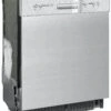 Exquisit Geschirrspüler EGSP6112-EF-030Einox | Einbaugerät | 12 Maßgedecke | Inox