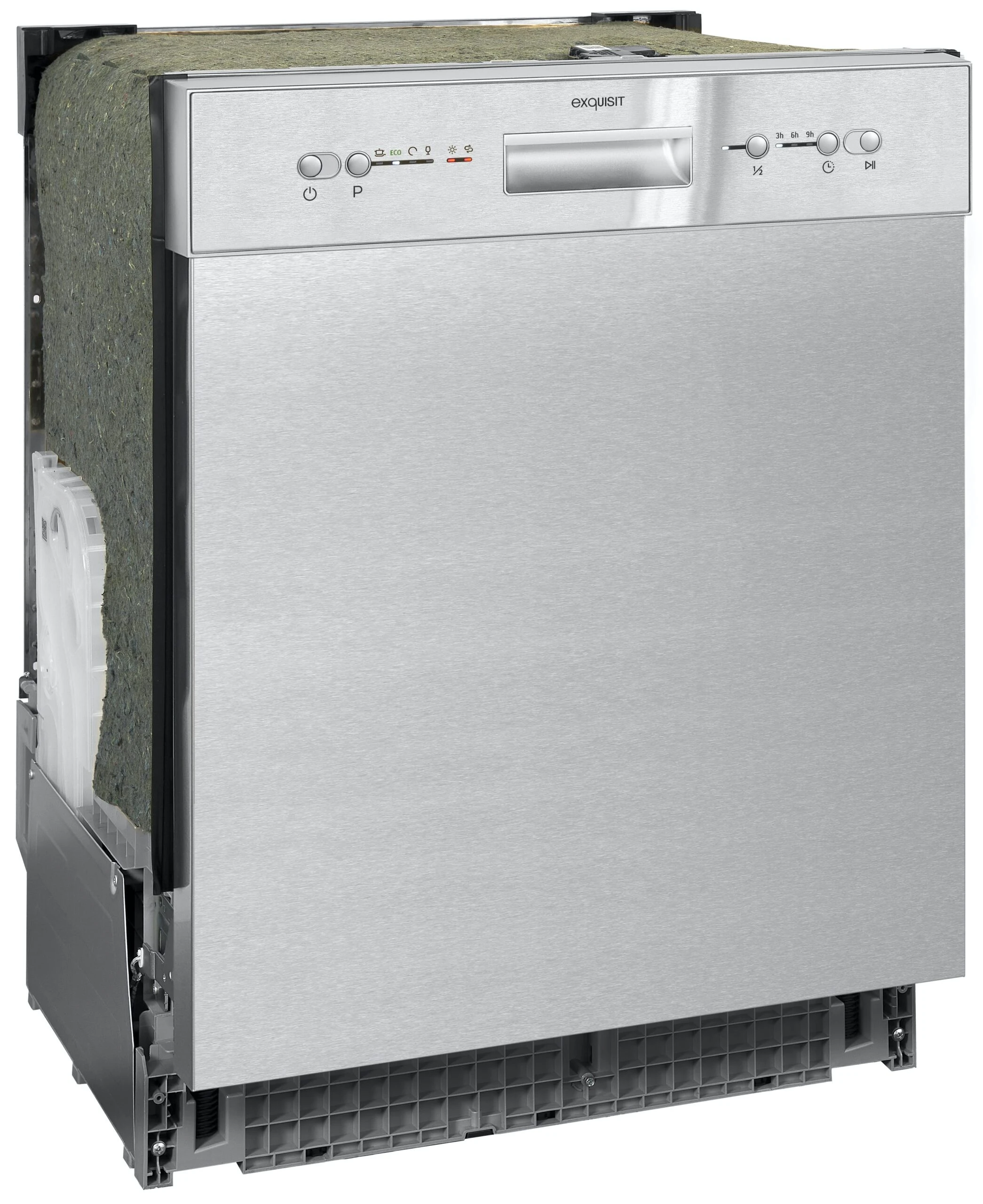 Exquisit Geschirrspüler EGSP6112-EF-030Einox | Einbaugerät | 12 Maßgedecke | Inox 1 Exquisit Geschirrspüler EGSP6112-EF-030Einox | Einbaugerät | 12 Maßgedecke | Inox