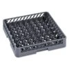 WAS Germany - Tellerkorb Dish Rack 98, Mit 64 Fingern, 50 X 50 X 10 Cm, Polypropylen (9860064)