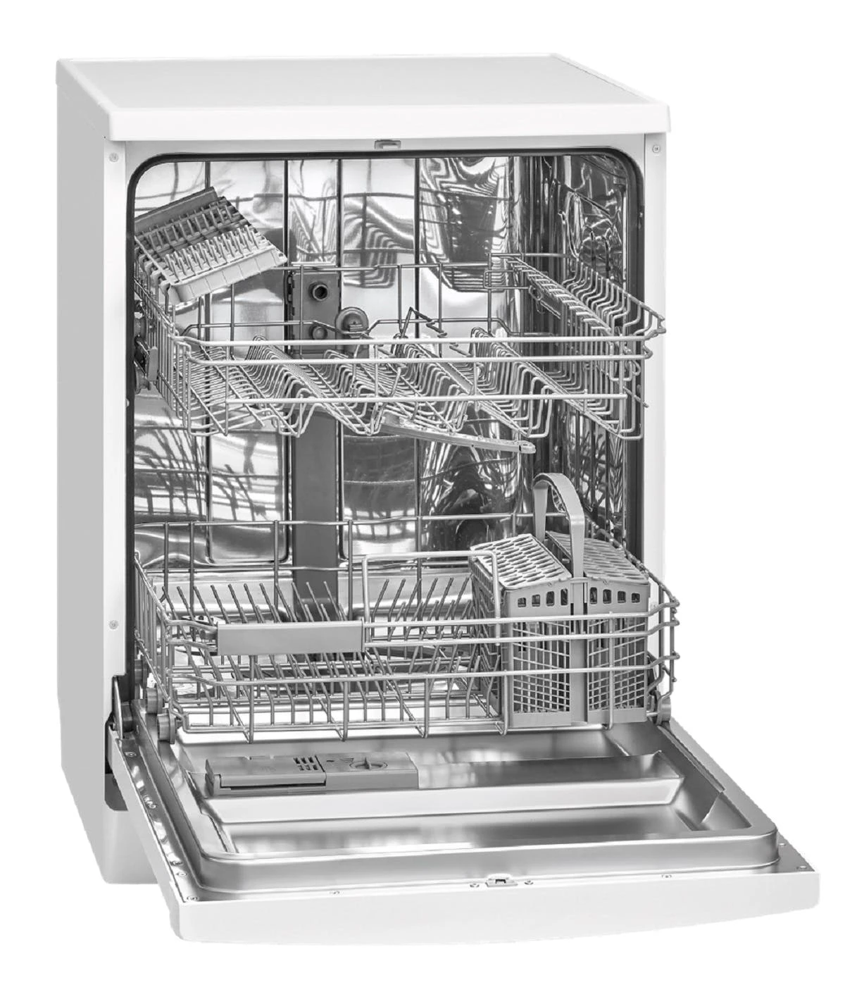 Bomann GSP 7408 Geschirrspüler 60cm Weiß Freistehend Einbau Unterbau 7 Bomann GSP 7408 Geschirrspüler 60cm Weiß Freistehend Einbau Unterbau – Bild 7