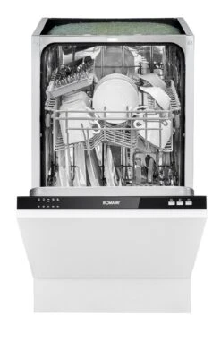 Bomann Gspe 7415 VI Geschirrspüler 45cm Vollintegriert 9 Gedecke