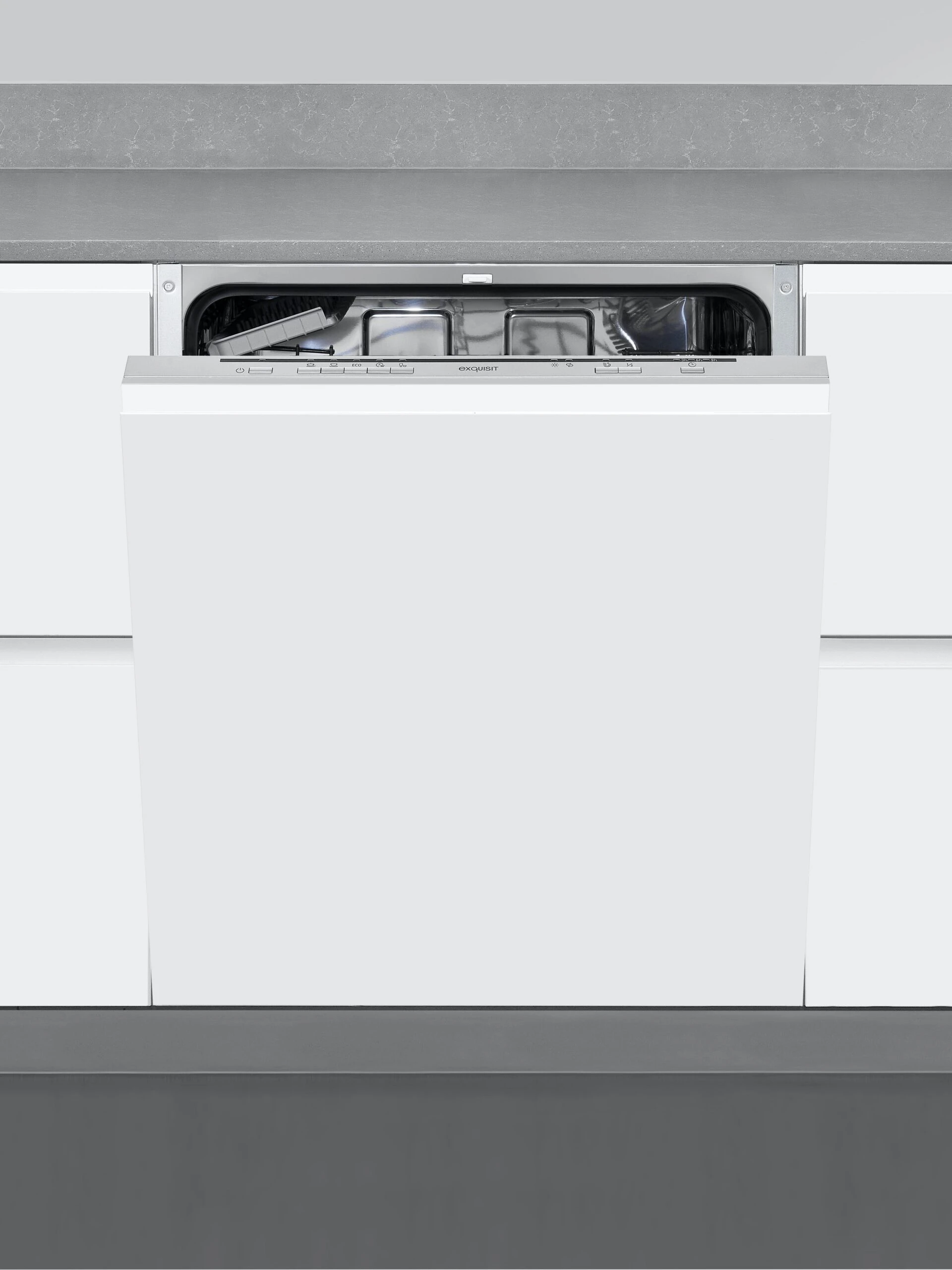 Exquisit Geschirrspüler EGSP1012-E-030Esilber | Einbaugerät, Vollintegriert | 12 Maßgedecke | Silber 7 Exquisit Geschirrspüler EGSP1012-E-030Esilber | Einbaugerät, Vollintegriert | 12 Maßgedecke | Silber – Bild 7