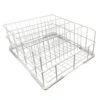Gläserspülkorb 400x400 Mm - 4 Reihen Drahtgitter