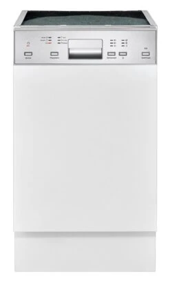 Bomann Gspe 7413 TI Geschirrspüler 45cm Teilintegriert Spülmaschine