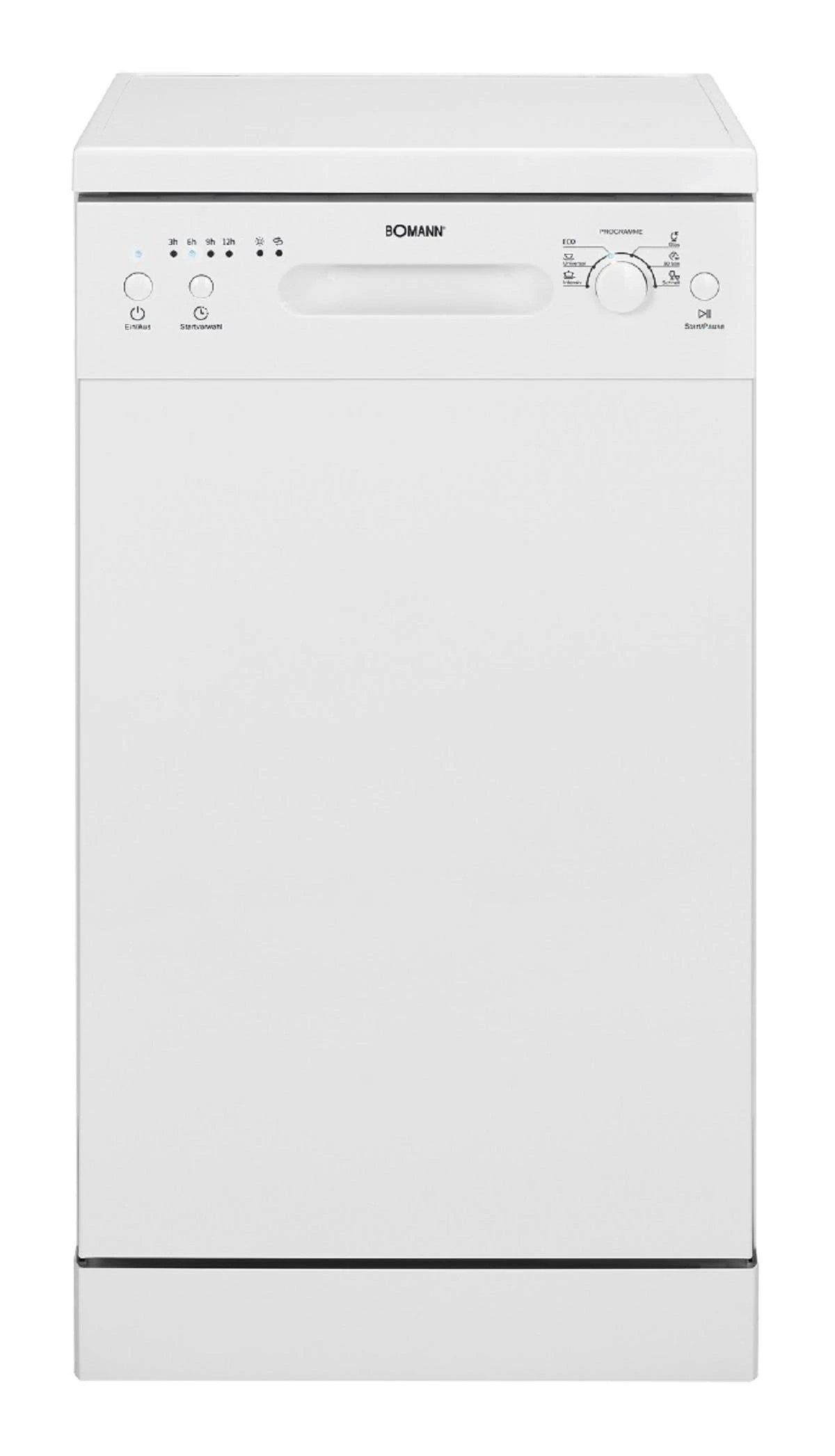 Bomann GSP 7408 Geschirrspüler 60cm Weiß Freistehend Einbau Unterbau 3 Bomann GSP 7408 Geschirrspüler 60cm Weiß Freistehend Einbau Unterbau – Bild 3