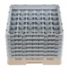 Cambro Gläserspülkorb Beige Mit 36 Fächern Max Glashöhe 29,8cm. Dieser Gläserspülkorb Bietet